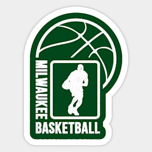 Milwaukee Basketball 02 Sticker